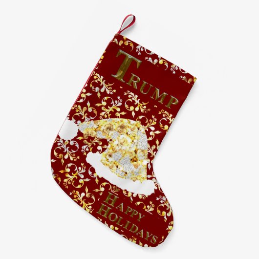 TRUMP 2024 KLEINER WEIHNACHTSSTRUMPF (Vorderansicht (hängend))