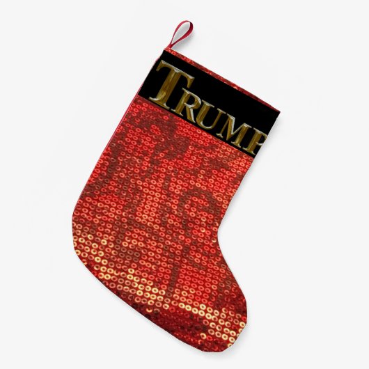 TRUMP 2024 KLEINER WEIHNACHTSSTRUMPF (Vorderansicht (hängend))