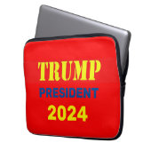 TRUMP 2024 LAPTOPSCHUTZHÜLLE (Vorderseite Links)