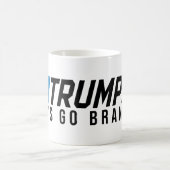 Trump 2024 - Lasst uns Brandon gehen Kaffeetasse (Mittel)