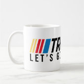 Trump 2024 - Lasst uns Brandon gehen Kaffeetasse (Links)