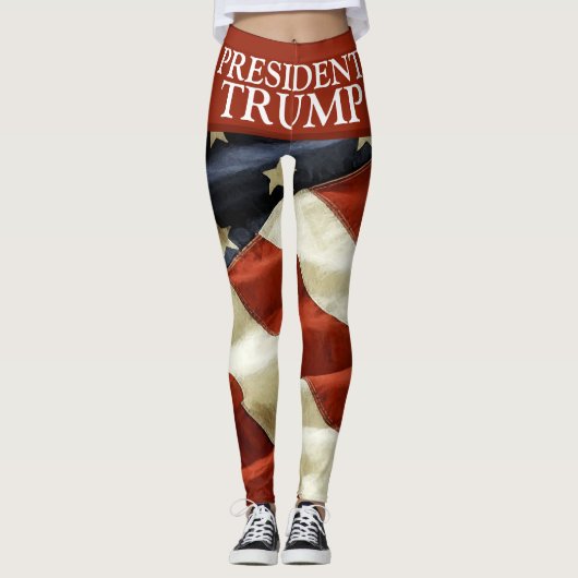 TRUMP 2024 LEGGINGS (Vorderseite)