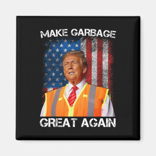 Trump 2024 macht den Müll wieder zum Gewitter für  Magnet