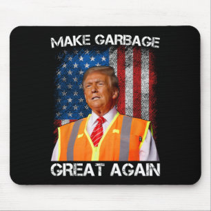 Trump 2024 macht den Müll wieder zum Gewitter für Mousepad