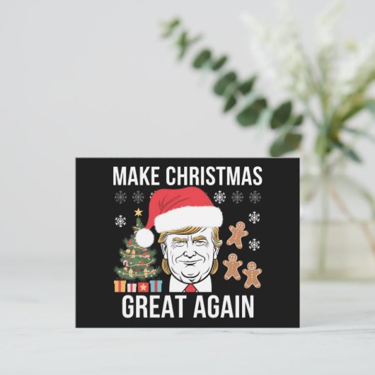 Trump 2024 macht Weihnachten wieder zu einer großa (Stehend Vorderseite)