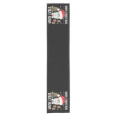 Trump 2024 macht Weihnachten wieder zu einer großa Kurzer Tischläufer (Vorderseite)