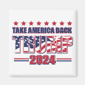 Trump 2024 magnet (Vorne)