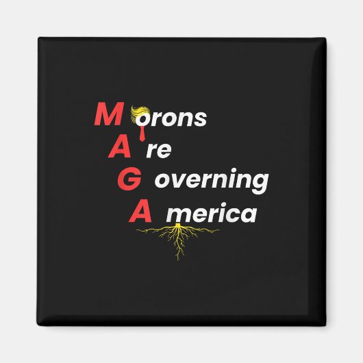 Trump 2024 magnet (Vorne)