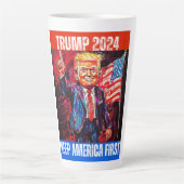 TRUMP 2024 MILCHTASSE (Vorderseite)
