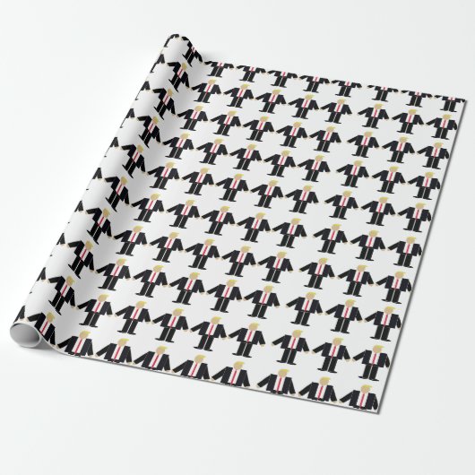Trump 2024 Minis Geschenkpapier (Ungerollt)
