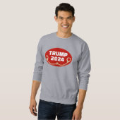 Trump 2024 mit Handschellen Sweatshirt (Vorne ganz)