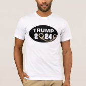 Trump 2024 mit Handschellen T-Shirt (Vorderseite)