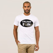 Trump 2024 mit Handschellen T-Shirt (Vorne ganz)