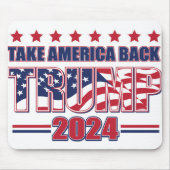 Trump 2024 mousepad (Vorne)