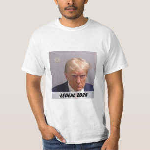 Trump 2024 Mugshot Präsident Legend T-Shirt