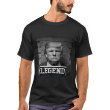 Trump 2024 Mugshot Präsident Legend T - SHIRT