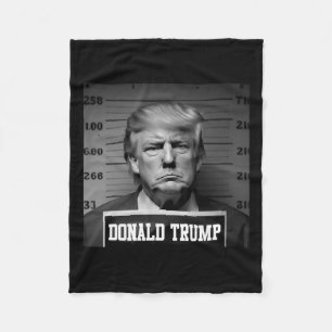 Trump 2024 Mugshot Trump Tasse Shot Präsident Fleecedecke