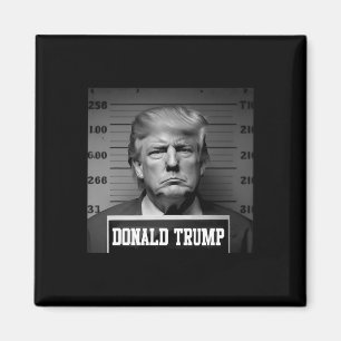 Trump 2024 Mugshot Trump Tasse Shot Präsident Magnet