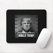 Trump 2024 Mugshot Trump Tasse Shot Präsident Mousepad (Mit Mouse)