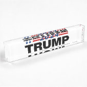 Trump 2024 namensplakette