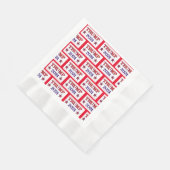 TRUMP 2024 NAPKINS SERVIETTE (Ecke)