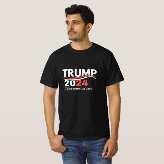 Trump 2024, nehmen Sie Amerika zurück JOE nicht me T-Shirt (Vorne ganz)
