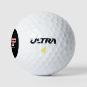 Trump 2024 nimmt Amerika 2024 zurück Golfball (Logo)