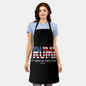 Trump 2024 nimmt Amerika 2024 zurück Schürze (Getragen)