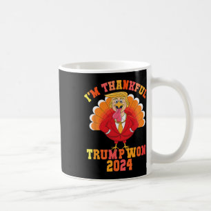 Trump 2024 nimmt Amerika auf sich, Trump, der ihm  Kaffeetasse