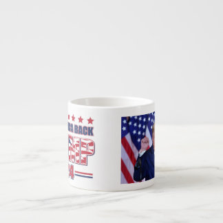 Trump 2024 nimmt Amerika zurück Espressotasse