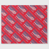 Trump 2024 nimmt Amerika zurück Geschenkpapier (Flach)