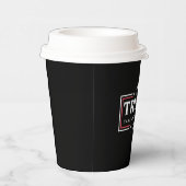 Trump 2024 nimmt Amerika zurück Pappbecher (Rechts)