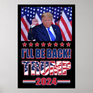 Trump 2024 nimmt Amerika zurück Poster