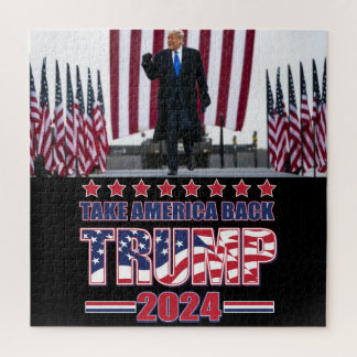 Trump 2024 nimmt Amerika zurück Puzzle