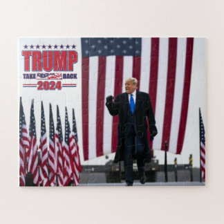 Trump 2024 nimmt Amerika zurück Puzzle