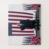 Trump 2024 nimmt Amerika zurück Puzzle (Vertikal)