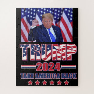 Trump 2024 nimmt Amerika zurück Puzzle