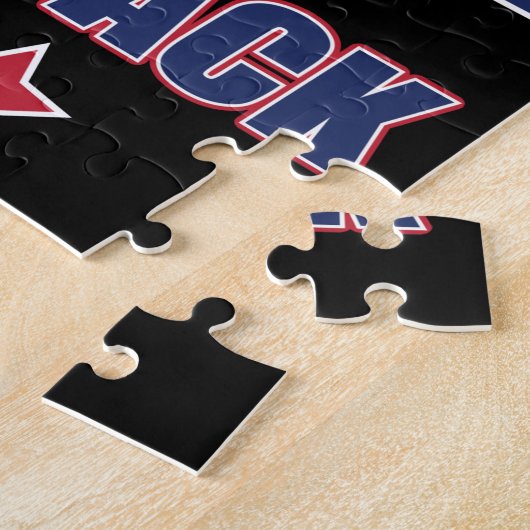 Trump 2024 nimmt Amerika zurück Puzzle (Seite)