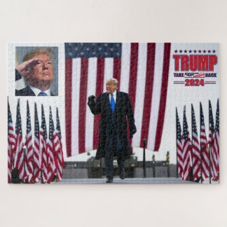 Trump 2024 nimmt Amerika zurück Puzzle