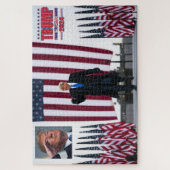 Trump 2024 nimmt Amerika zurück Puzzle (Vertikal)
