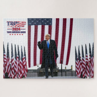 Trump 2024 nimmt Amerika zurück Puzzle