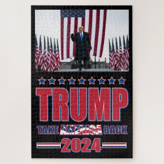 Trump 2024 nimmt Amerika zurück Puzzle