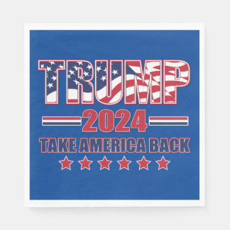 Trump 2024 nimmt Amerika zurück Serviette
