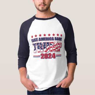 Trump 2024 nimmt Amerika zurück T-Shirt