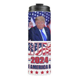 Trump 2024 nimmt Amerika zurück Thermosbecher