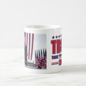 Trump 2024 nimmt Amerika zurück Verwandlungstasse (Mittel)