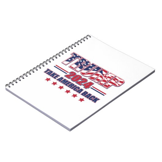 Trump 2024 notizblock (Linke Seite)