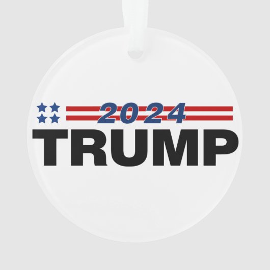 Trump 2024 ornament (Rückseite)