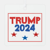 Trump 2024 Ornament (Rückseite)