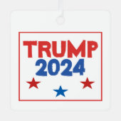 Trump 2024 Ornament (Vorderseite)